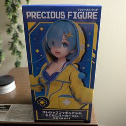 Taito Re:Zero Precious Figure - Rem ~Fluffy Hoodie ver.~ Prize Figure