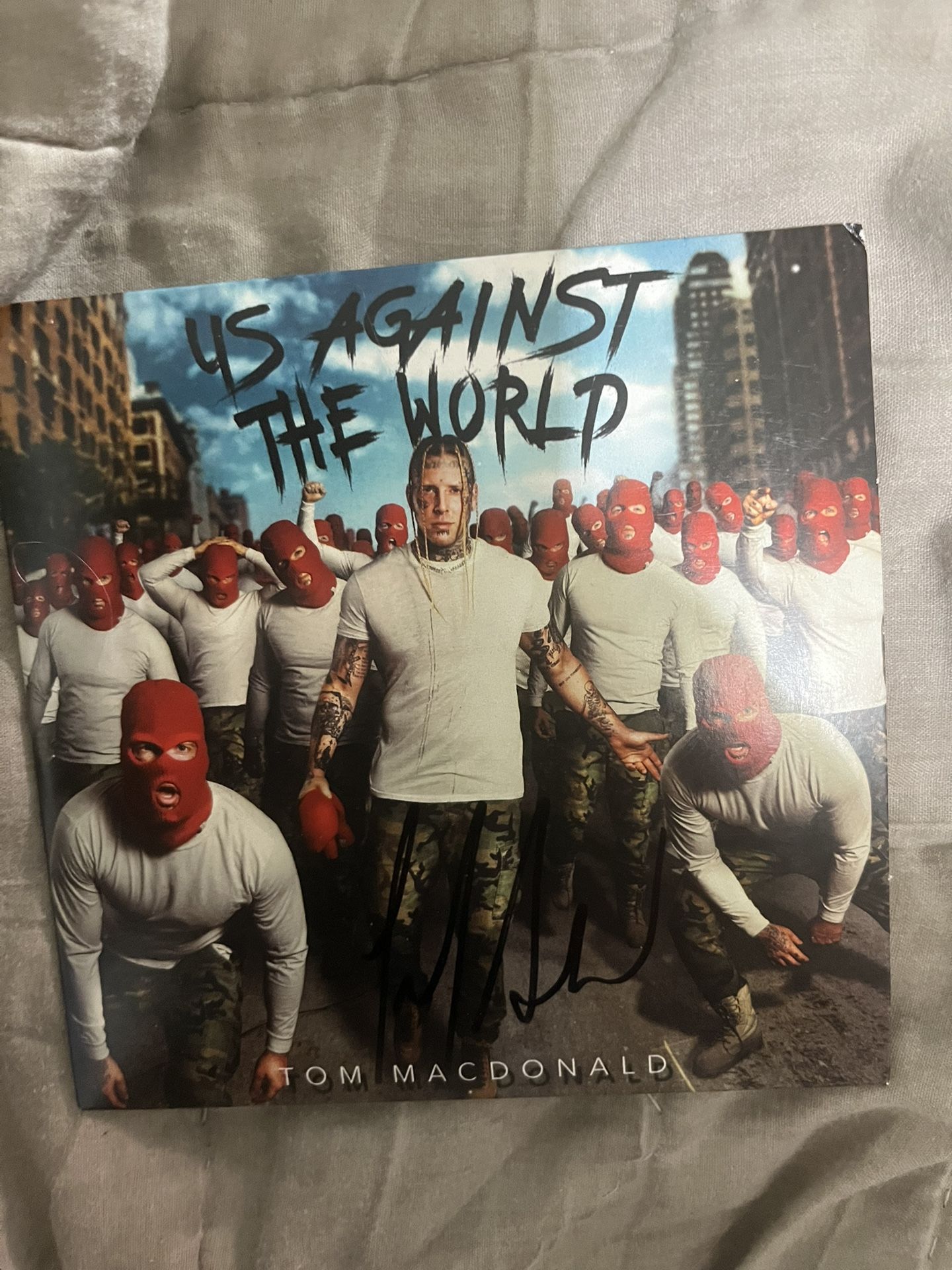 Tom McDonald Signed Cd