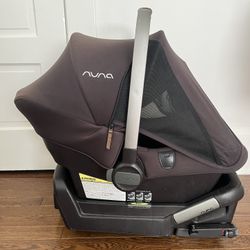 Nuna Pipa Infant Car Seat And 2 Bases 