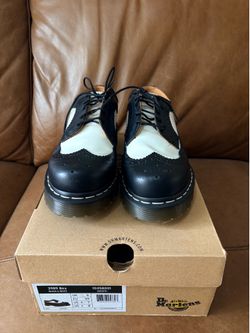 Dr martens bex black and white