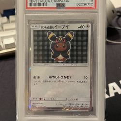 Poncho Eevee Umbreon PSA 9