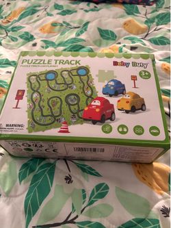 Puzzle Track Car Playset