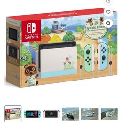 Nintendo Switch Animal Crossing Edition 