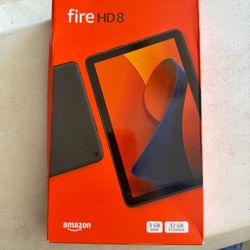 Amazon Fire HD 8 Latest 2024 8" HD tablet with Wi-Fi 3GB / 32 GB, Black,  New