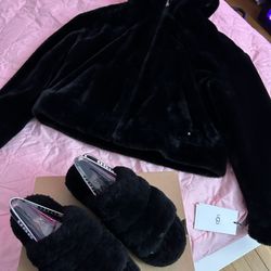 UGG Jacket + Slipper Set