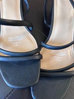 Women’s black sexy sandals size 7 by H&M stores