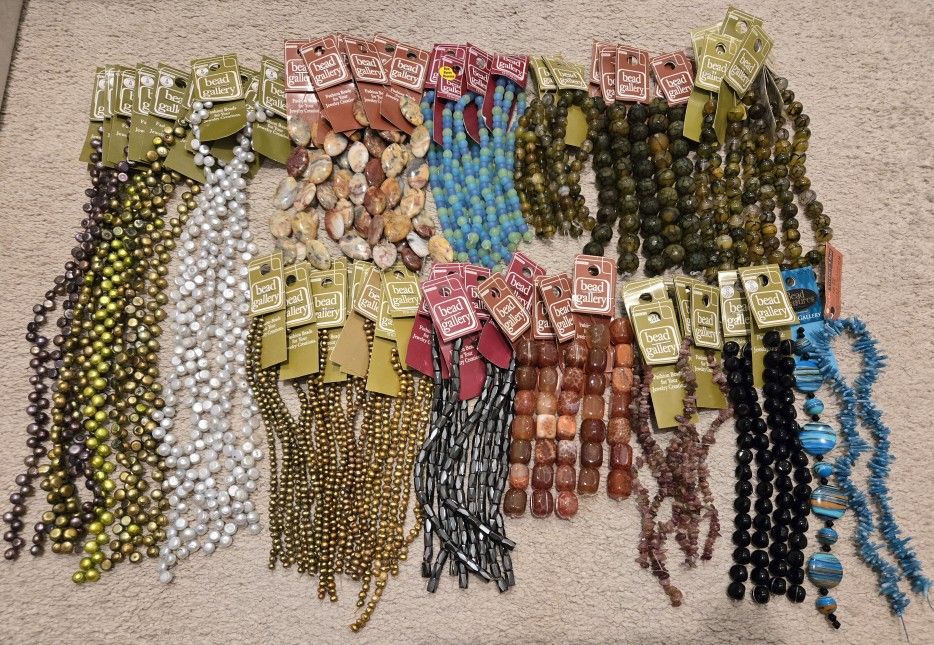 Lot of Assorted Bead Strands 1