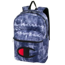 Champion Backpack blue jean colorway print