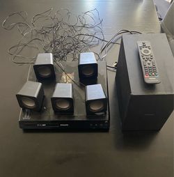 Philips Home Theater - 5.1 Surround Sound & Dvd Player