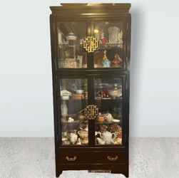 Over $2000 Value Heavy Wood/Glass China Cabinet