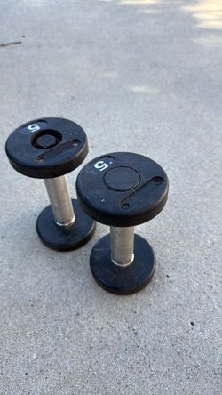 5 pound dumbbells