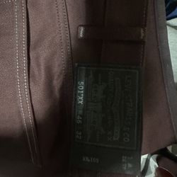 501s Burgundy Color , Size 46