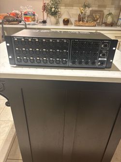 Remote audio stage box