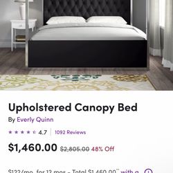 Queen Canopy Bed