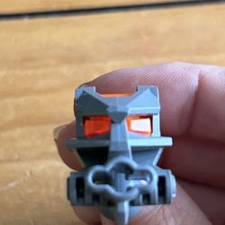 LEGO Bionicle Head Connector Block Eye & Brain Stalk Toa Metru 47312 Orange
