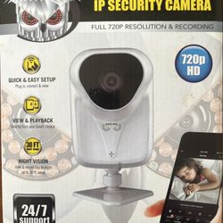 Night Owl Wi-Fi 4K IP Security Camera – White – Ultra HD Surveillance
