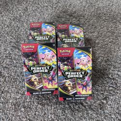 Pokemon Perfect Order Booster Bundles