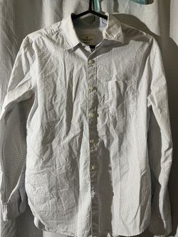 Men’s Medium American Eagle Long Sleeve Button Down Shirt 