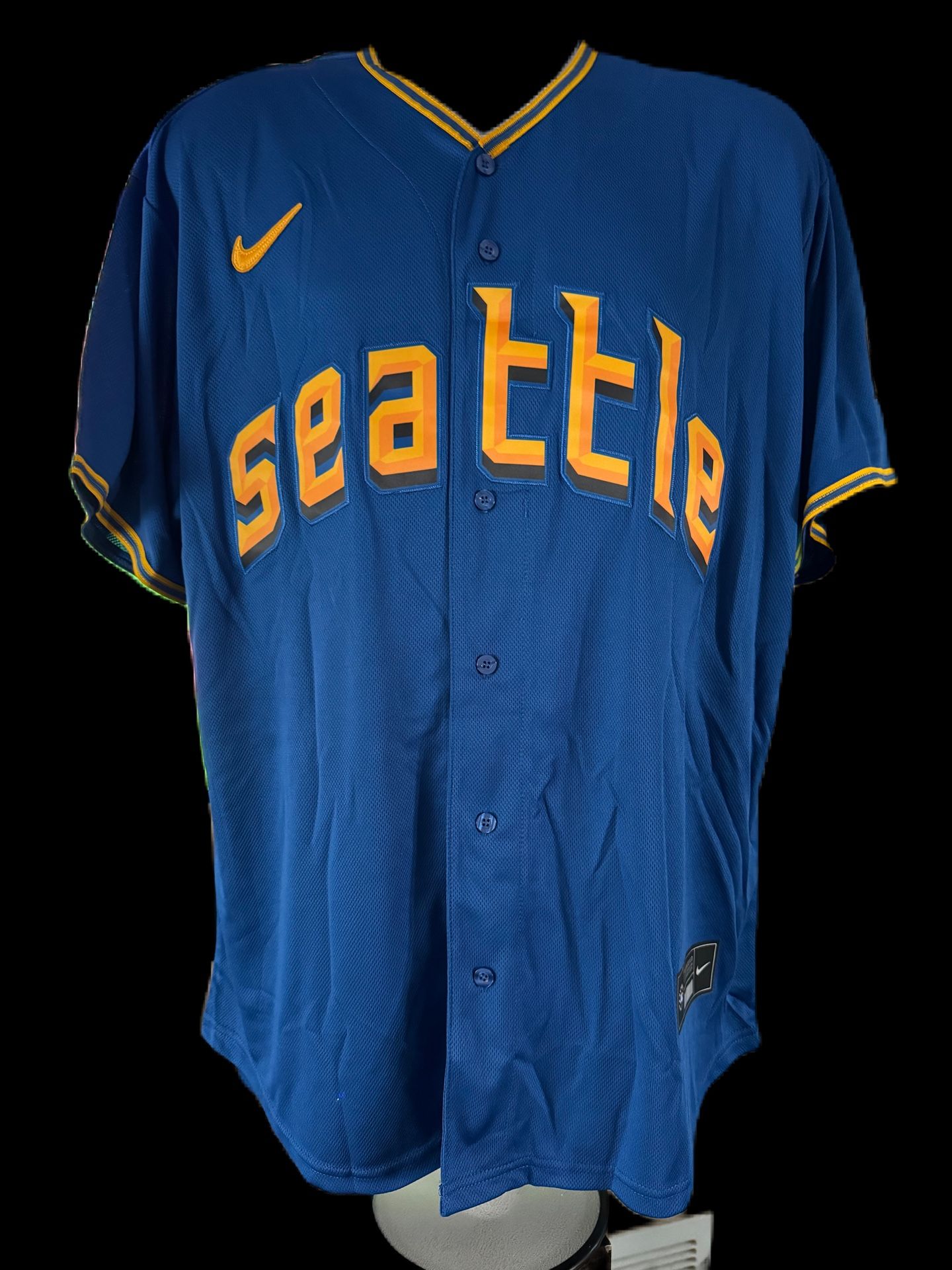 Julio Rodriquez Seattle Mariners Stitched City Connect Jersey New Mens XL