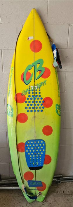 CB Challenger Surfboard Shaped by Charley Baldwin 6ft.