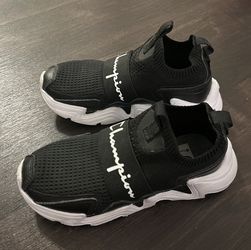 Champion Boy Kids Sneaker Shoes Size 13 Black