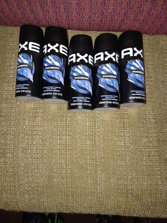 5 Axe Body Sprays 5 For 20 Dollars
