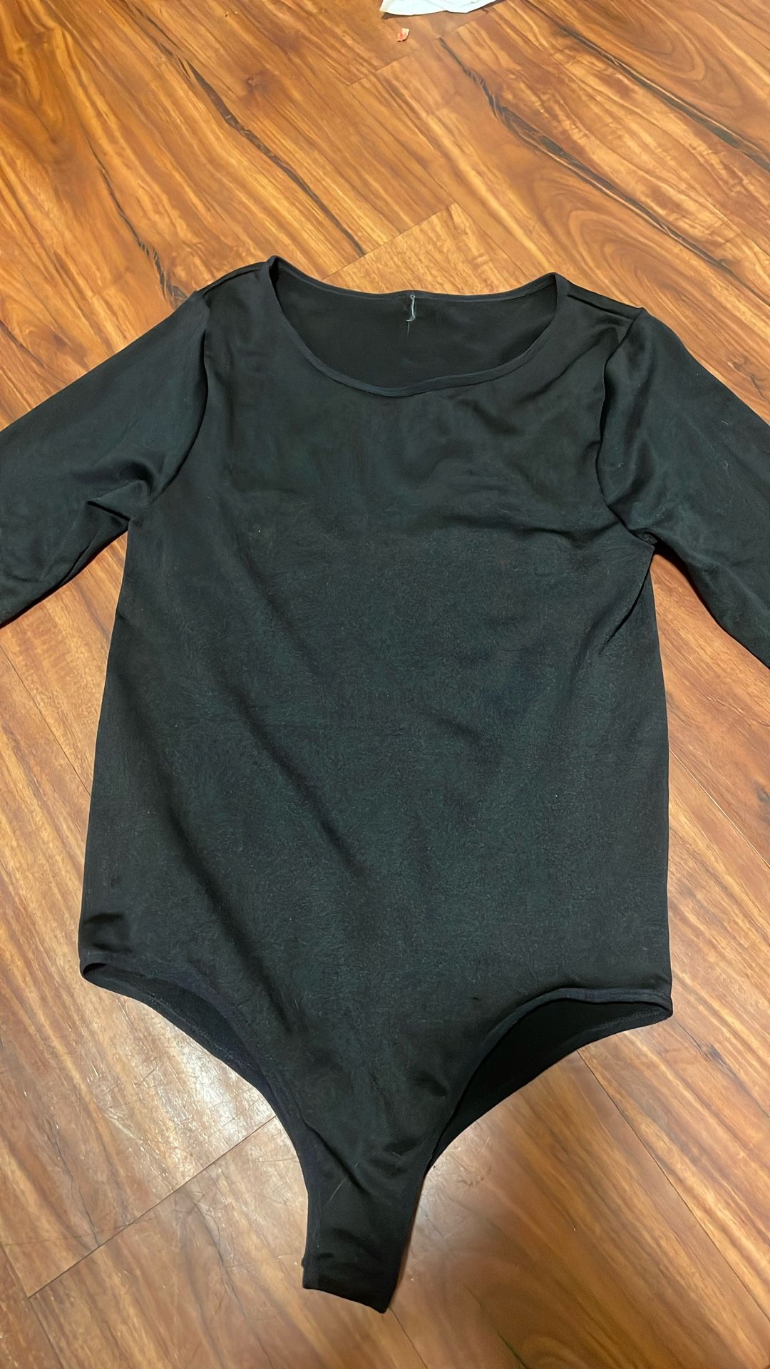 black bodysuit