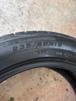235 50 R18  Car Tire.  Very good tread