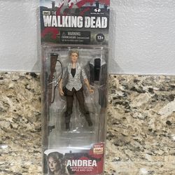 The Walking Dead Action Figure, McFarlane Toys, Andrea, Series 4