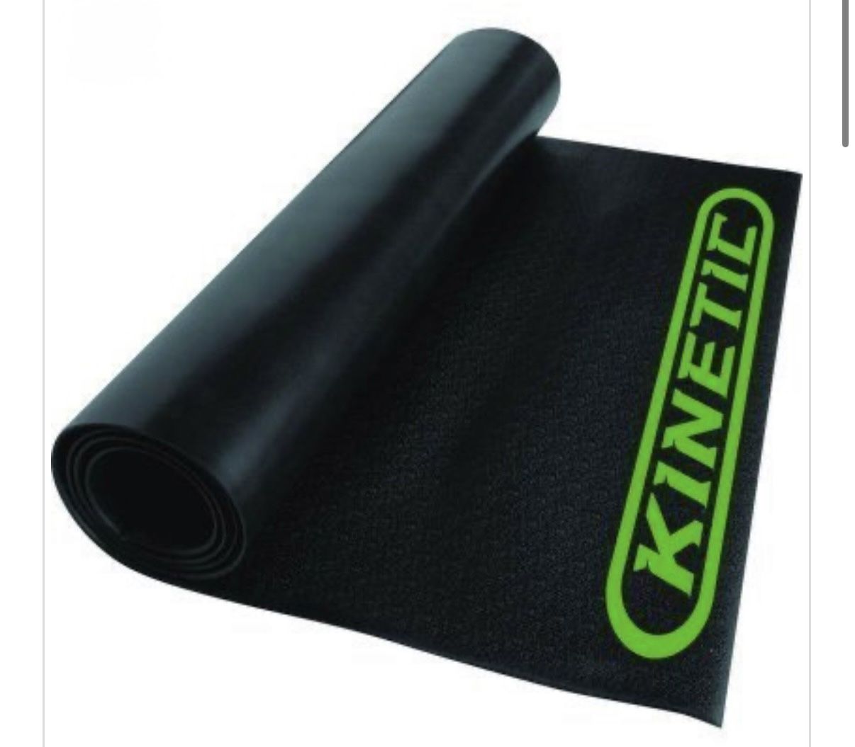 New In Box Kinetic Indoor Bike Trainer Mat – Extra Large 78” x 36” Exercise Equipment Floor Mat