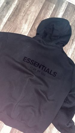 ESSENTIALS HOODIE BLACK LIMO XL