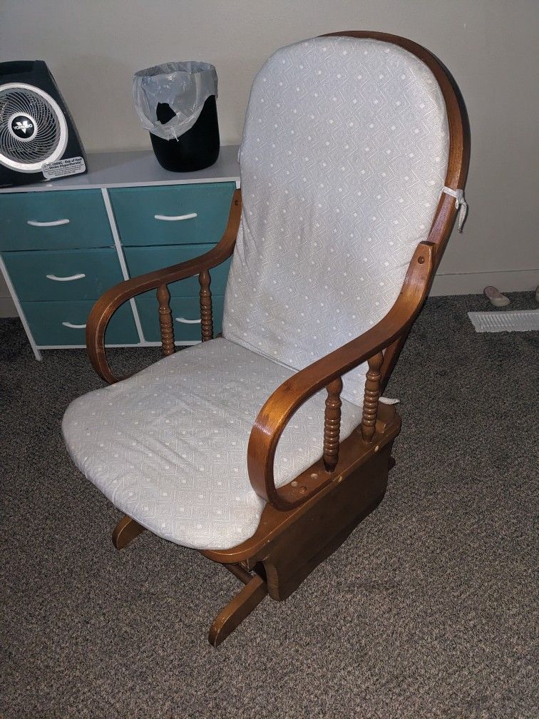 Wooden Nursery Rocking Chair. $20 Firm