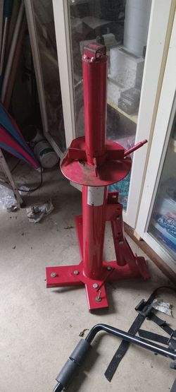 Red metal tools
