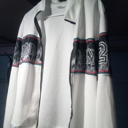 Jordan  White Mesh Jacket (Gucci Color Way)