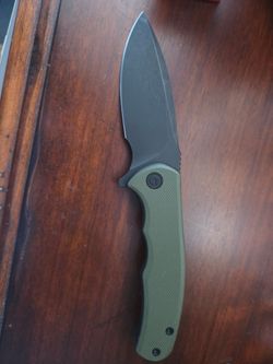 CIVIVI Praxis Flipper Knife - OD Green G10 & Black Stonewashed Blade