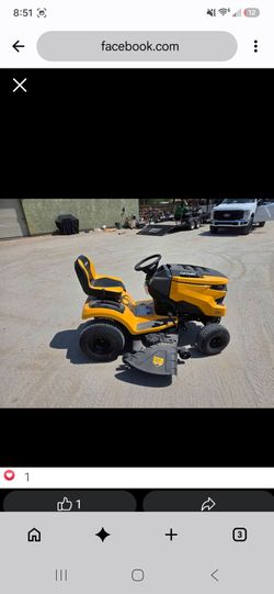 cub cadet mower