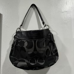 Coach Zoe Optic Hobo Shoulder Bag 
