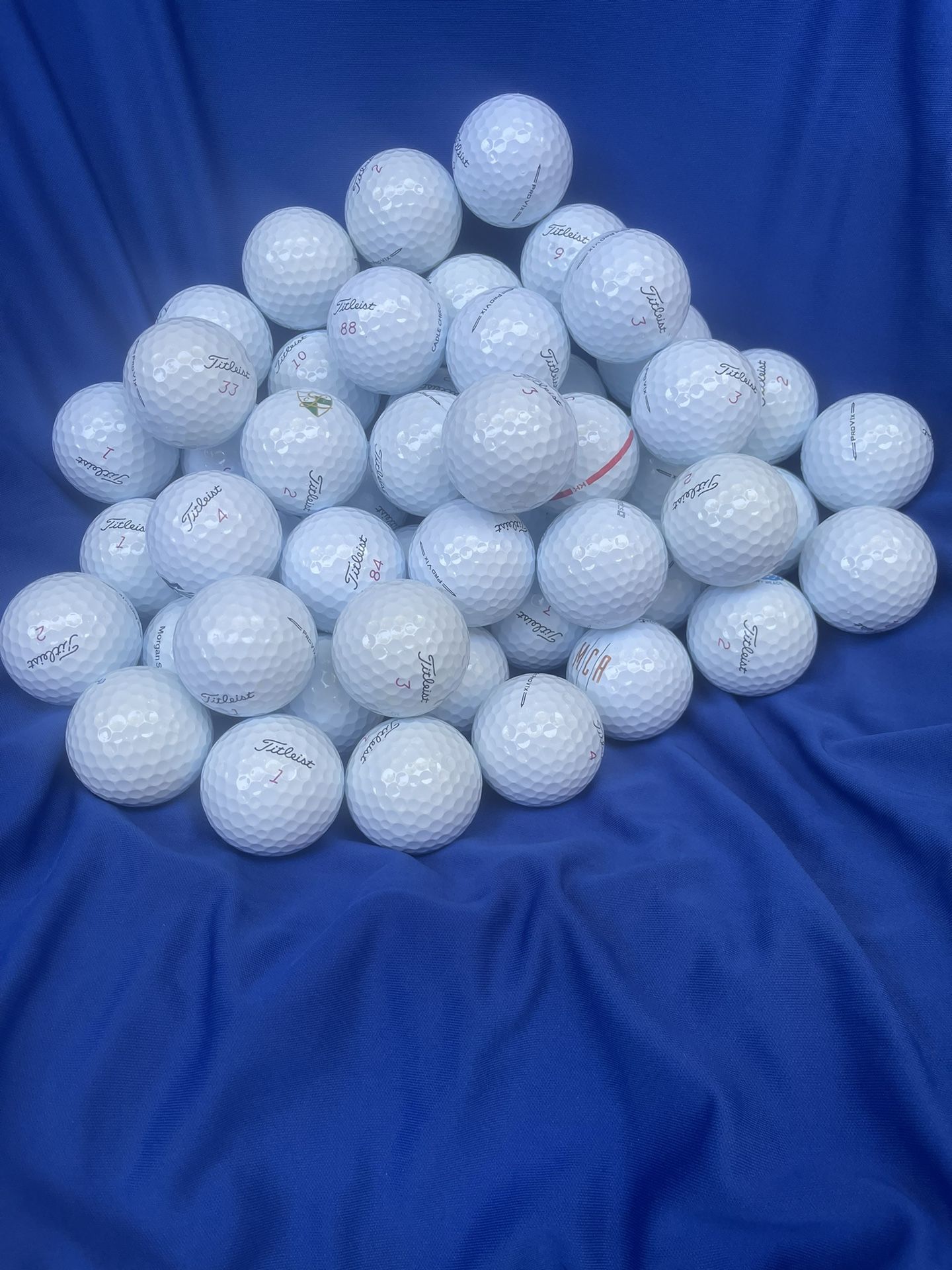 50 Golf Ball Titleist Pro Vix 2024