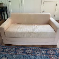 Well-worn Small Sofa/Bed, Lightweight 