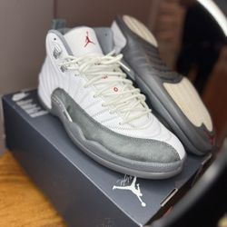 Jordan 12 Retro White Dark Greys