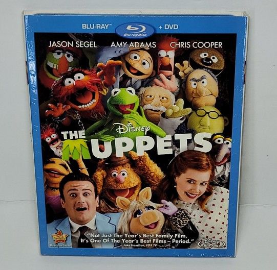 The Muppets (Two-Disc Blu-ray/DVD Combo) Blu-ray w/slipcover