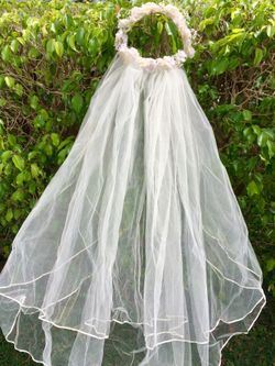 vintage bridal veil