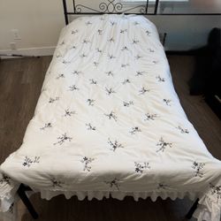 Bed Frame With Mattress 