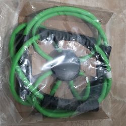 Core Cross Workout Pilates Reformer Exercise Resistance Cords Loop Tube Bands
. Green, New Excellent In Package. 