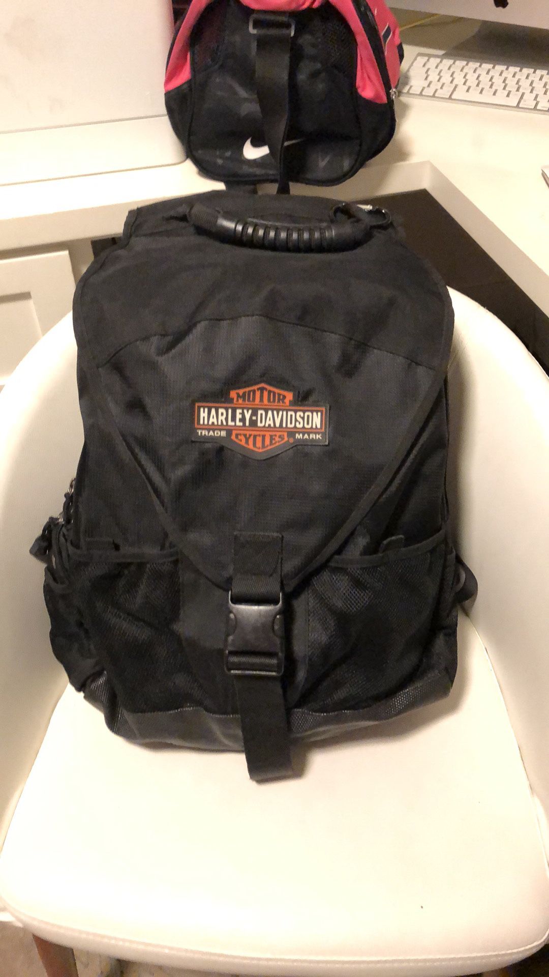 Harley Davidson basketball backpack