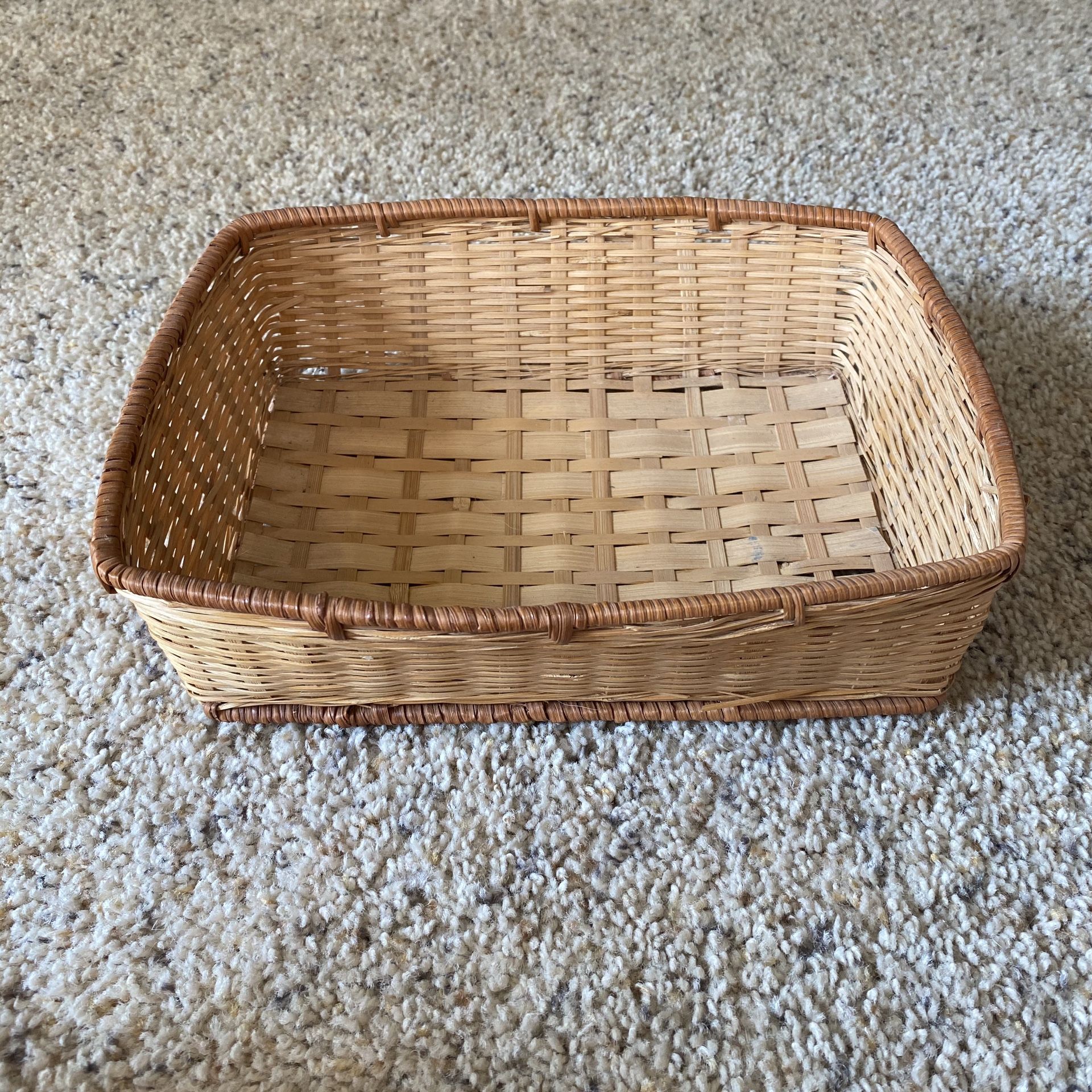 ‼️Rectangle Wicker Basket‼️