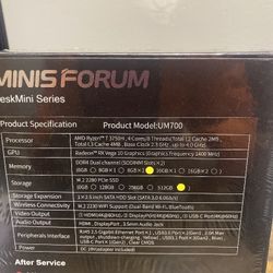 Minisforum Mini PC (lots Of Different Models Available)