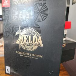 The Legend Of Zelda: Tears Of The Kingdom Collector's Edition (New)