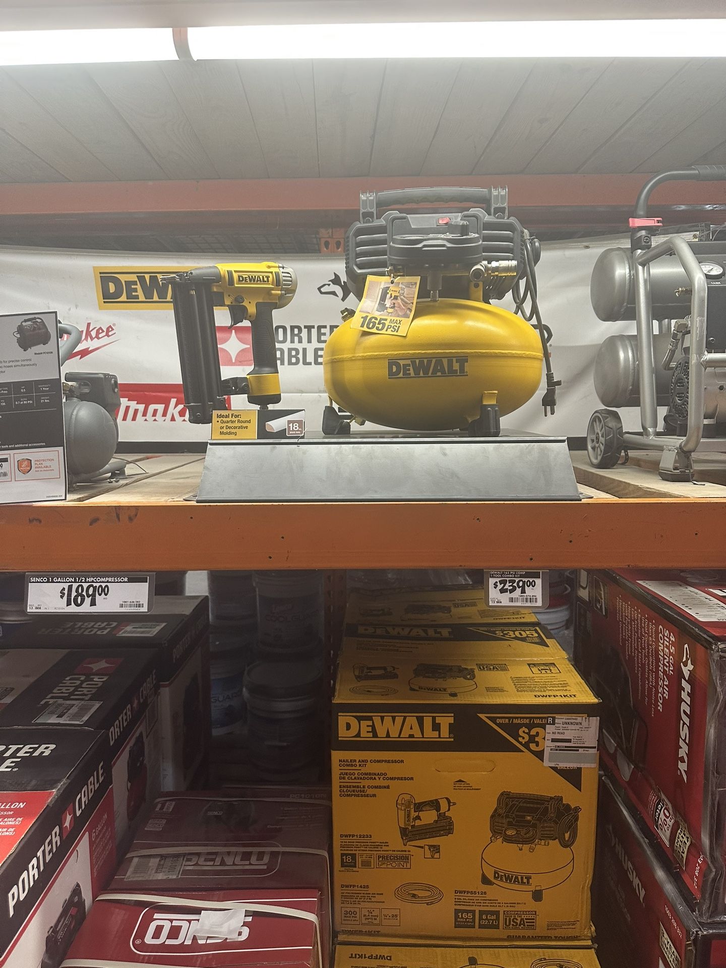 NAILER AND COMPRESSOR Kit 