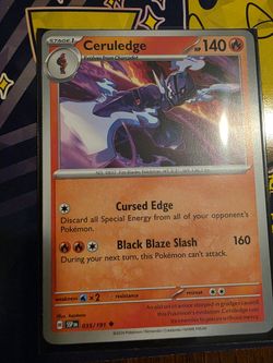 Ceruledge Pokémon Card